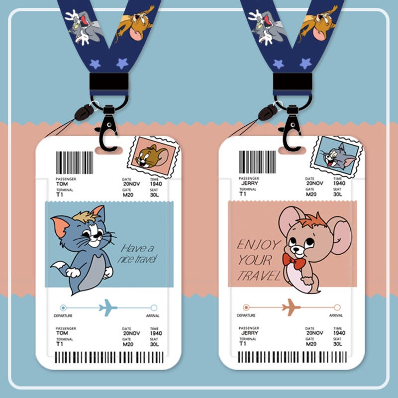 กระเป๋าใส่นามบัตร แบบแข็ง ลายการ์ตูนรถบัส สําหรับนักเรียน