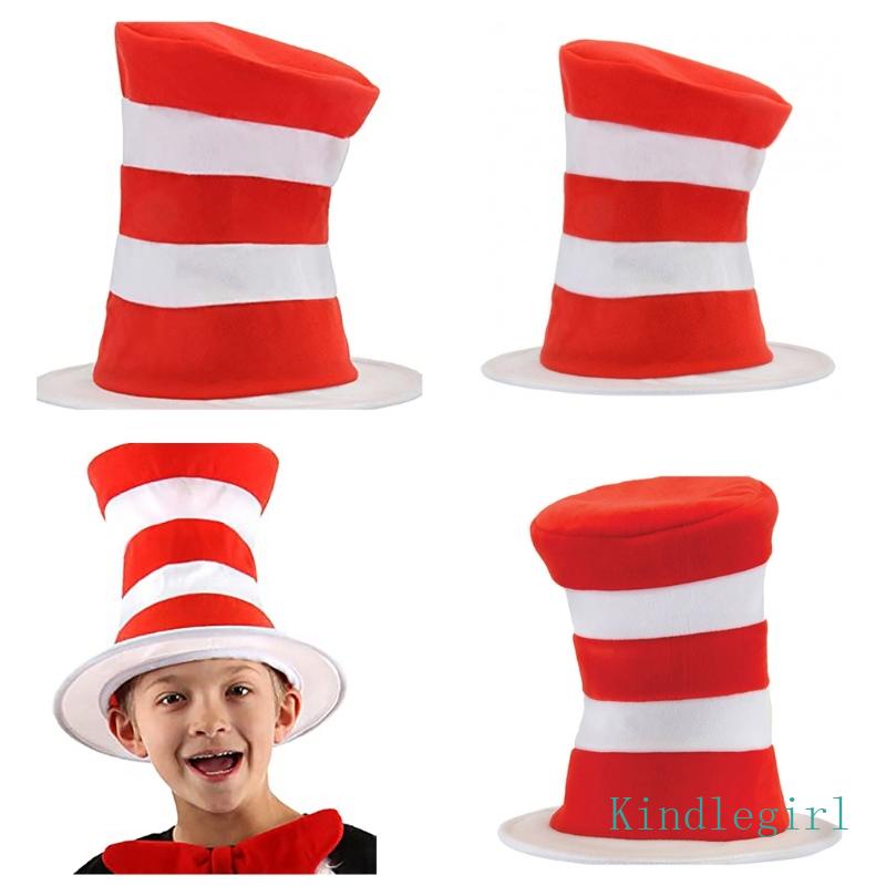 King Carnivals หมวกคอสเพลย์ Dr Suess แนวตลก สําหรับผู้ใหญ่ ปาร์ตี้ฮาโลวีน