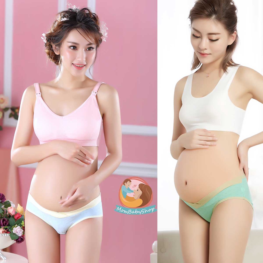 กางเกงในเเฟชั่นคนท้องเอวต่ำให้สวมใส่สบาย ไม่อึดอัด ผ้านิ่มมากๆ
