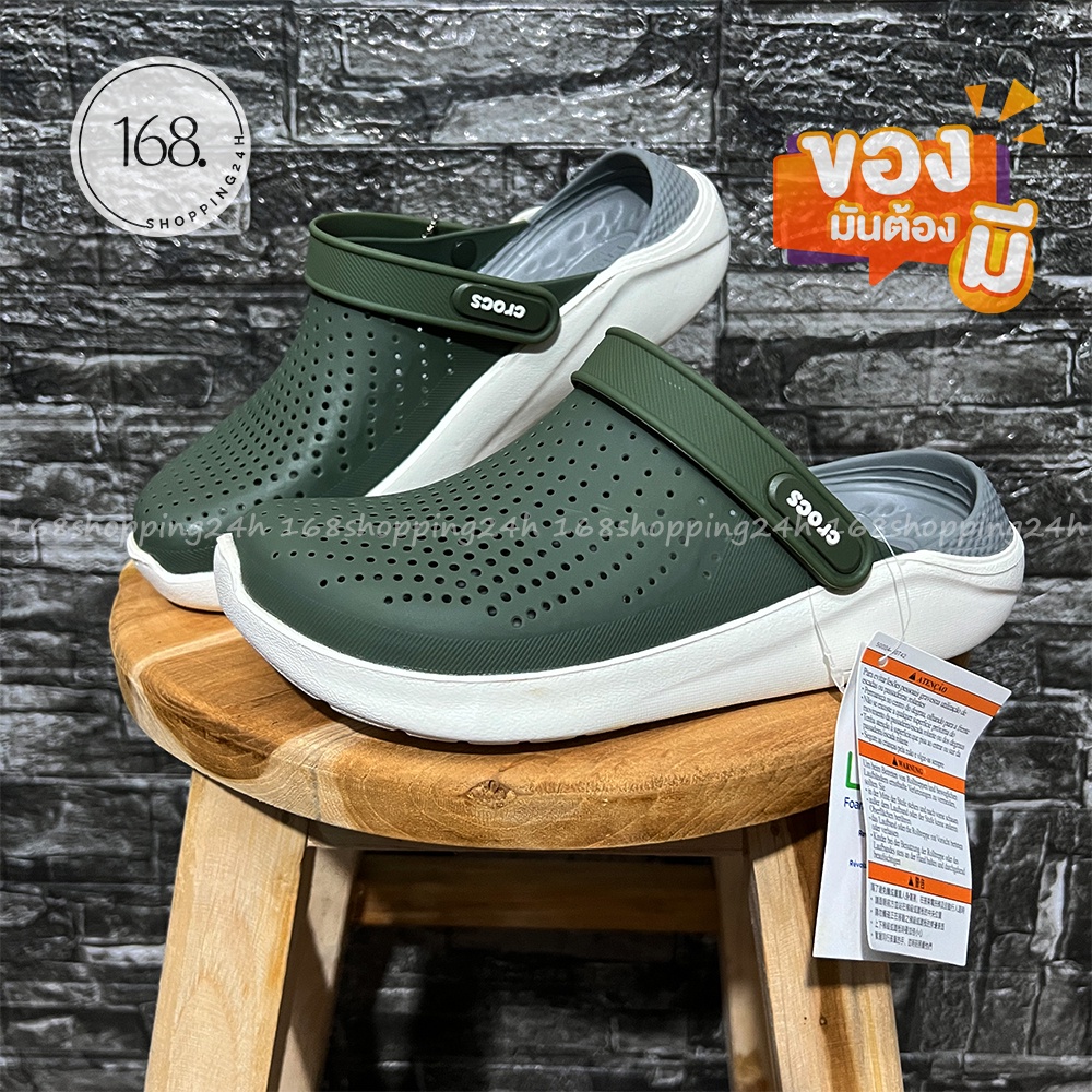 รองเท้า ลำลองแฟชั่น สไตล์ Crocs LiteRide Clog (Unisex)พร้อมส่ง