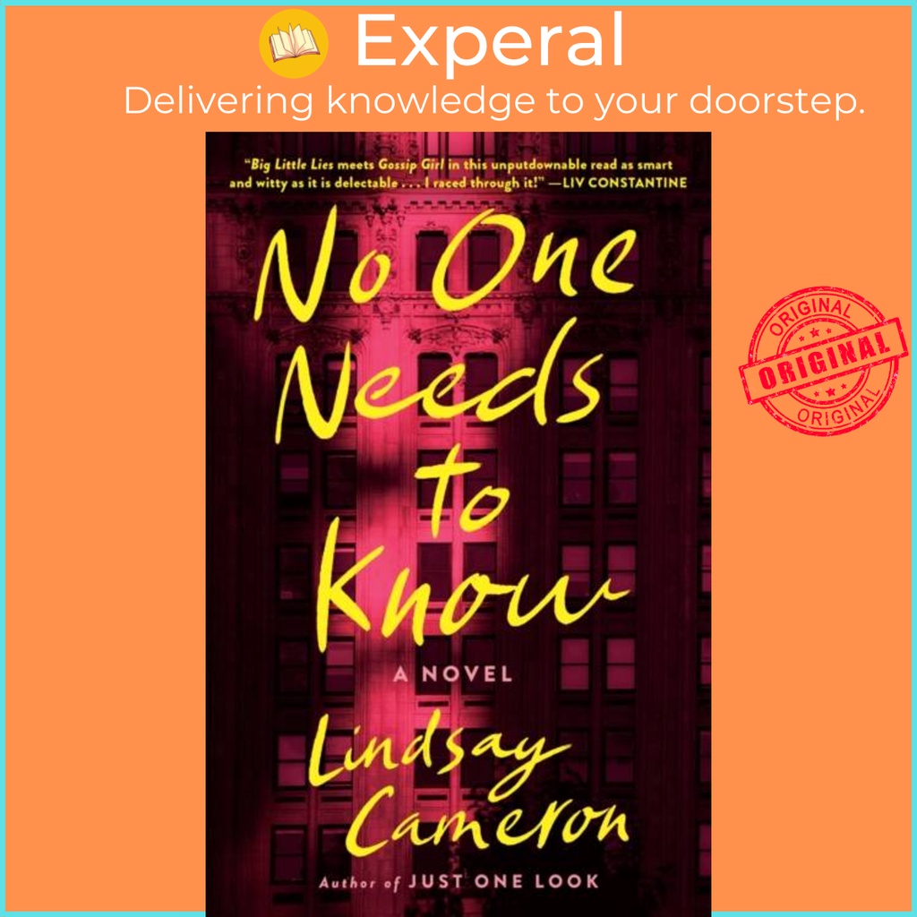 No One Needs to Know โดย Lindsay Cameron (ฉบับสหราชอาณาจักรปกอ่อน)