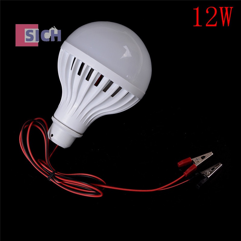 [Sich] ใหม่ หลอดไฟฉุกเฉิน LED 12V DC 3W 5W 7W 12W SMD 5730 สําหรับบ้าน กลางแจ้ง