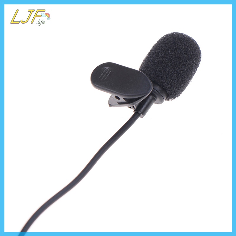 Ljf ไมโครโฟนสตูดิโอ ขนาดเล็ก 3.5 มม. สําหรับ PC เดสก์ท็อป โน้ตบุ๊ก 1.5 ม. TH