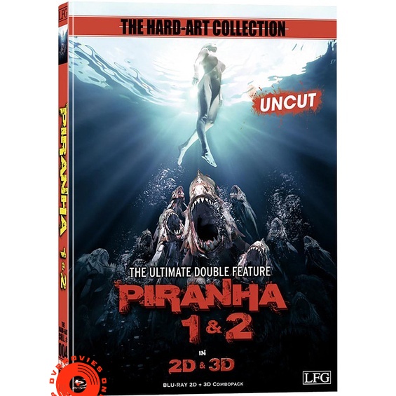 DVD Piranha ปิรันย่า กัดแหลกแหวกทะลุ ภาค 1-2 DVD Master เสียงไทย (เสียง ไทย /อังกฤษ | ซับ ไทย/อังกฤษ