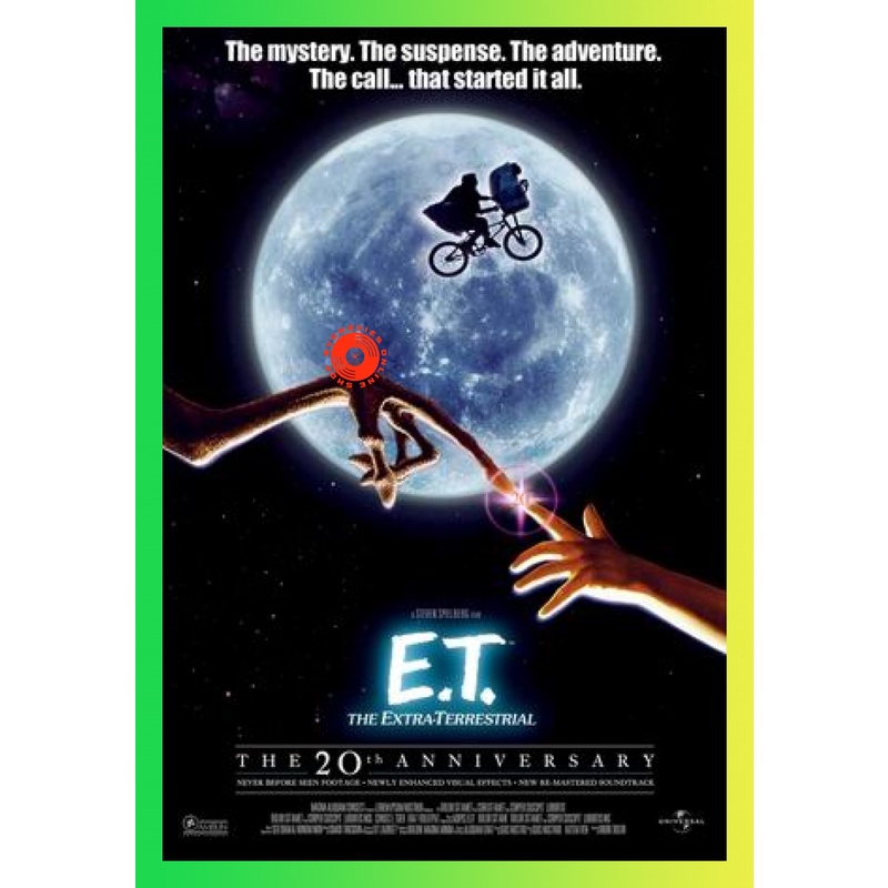 NEW DVD E T The Extra Terrestrial อีที เพื่อนรัก (เสียง/ซับ ไทย/อังกฤษ) DVD NEW Movie