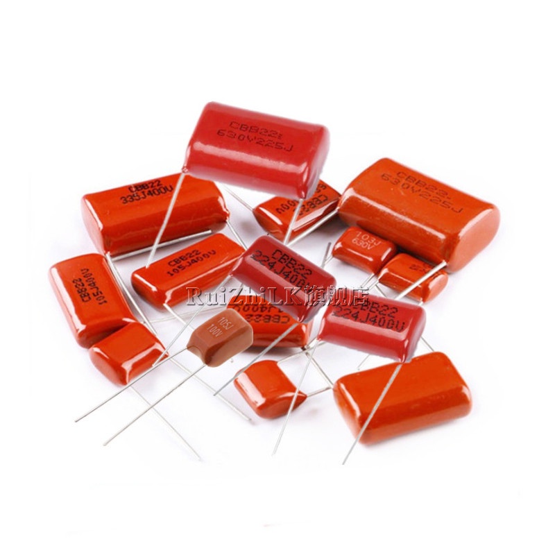 ((แพ็กละ 10 ชิ้น) ตัวเก็บประจุ CBB22 400V 104J 154 224 334 474J 684 824J 220 470 100NF
