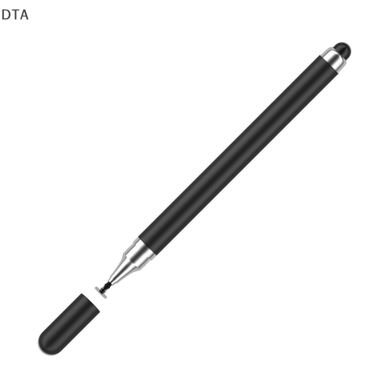 Dta 2 In 1 ปากกาสไตลัส สําหรับโทรศัพท์มือถือ แท็บเล็ต ทัชสกรีน ดินสอ สําหรับ Iphone Samsung Universal Android โทรศัพท์ วาดภาพ หน้าจอ ดินสอ DT