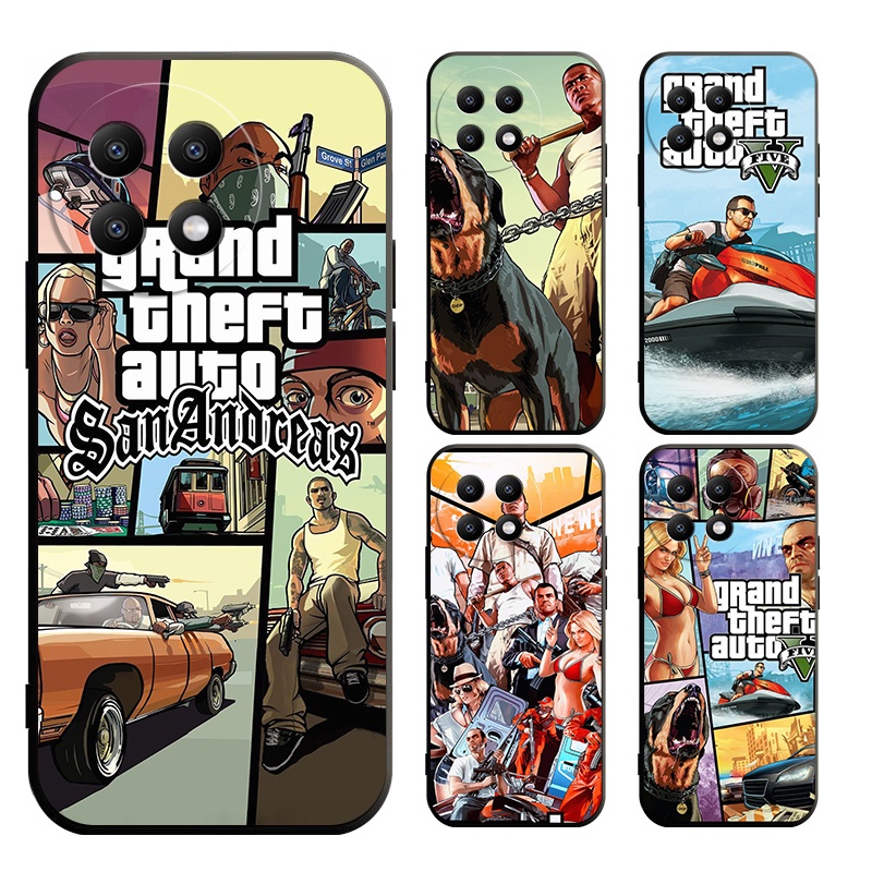 เคสนิ่ม ลาย Grand Theft Auto V GTA5 สําหรับ OnePlus Nord 1+6 1+6T 1+7T 1+7 PRO 1+8 1+8T