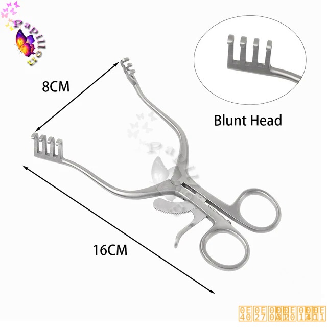 !! # @ Weitlaner Retractor Self-Retaining Stainless Steel Retractor Orthopaedics สัตวแพทย์การผ่าตัด Truments