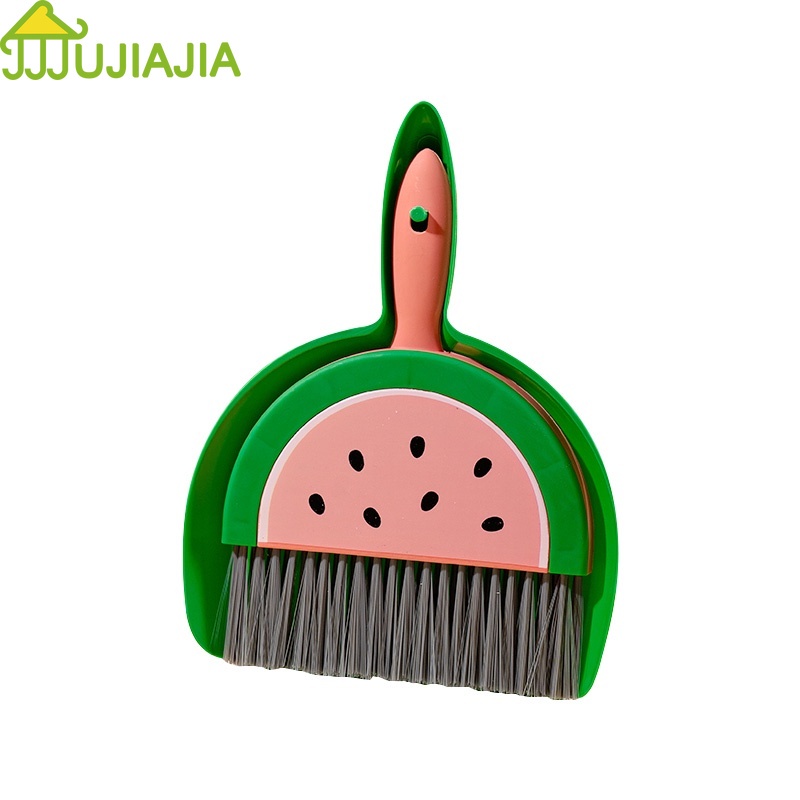 Jujiajia ชุดไม้กวาด ที่ตักขยะ ขนาดเล็ก ของใช้ในครัวเรือน สําหรับเด็ก