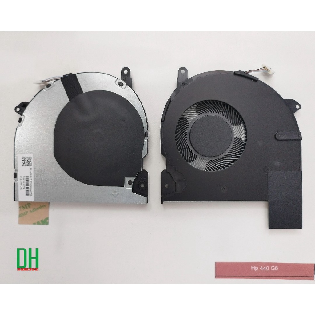 พัดลมระบายความร้อนแล็ปท็อป โน๊ตบุ๊ค HP ProBook 440 G6, 445-G6, 440-G7, 445-G7 Laptop Cooling Fan