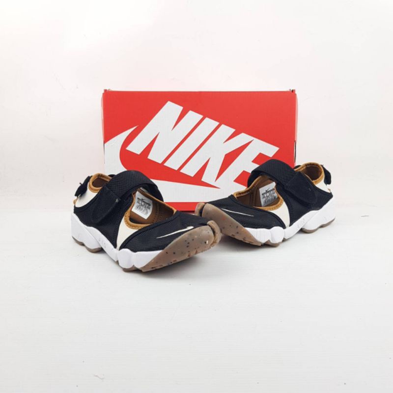 Nike Ninja Air Rift Sandals Black Brown DM6441-045 100% Authentic