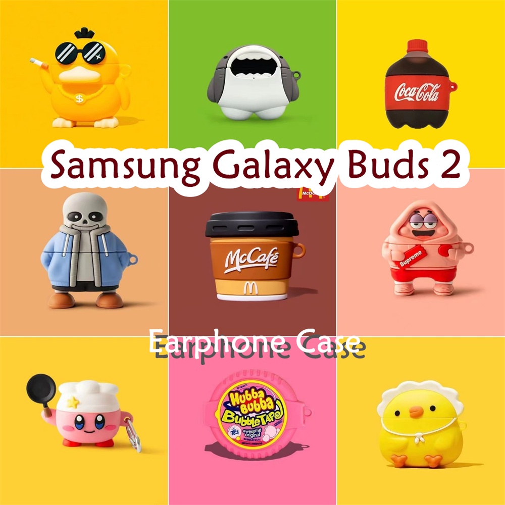 【Case Home】เคสหูฟัง ซิลิโคนนิ่ม ลายการ์ตูนชิบะอินุ สําหรับ Samsung Galaxy Buds 2 NO.2