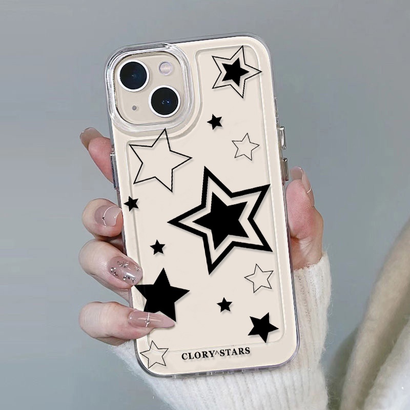 เคสไอโฟน For Case เคส iPhone 11 13 12 15 14 Pro Max XR 7 8 15 Plus X XS Max SE 2020 2022 Clear Space เคสไอโฟน