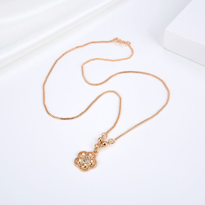 Lavish Jewelry สร้อยคอไทเทเนียมผู้หญิง 67n เงินแท้ ทอง ยาว หนุ่มสาว และทนต่อการซีดจาง