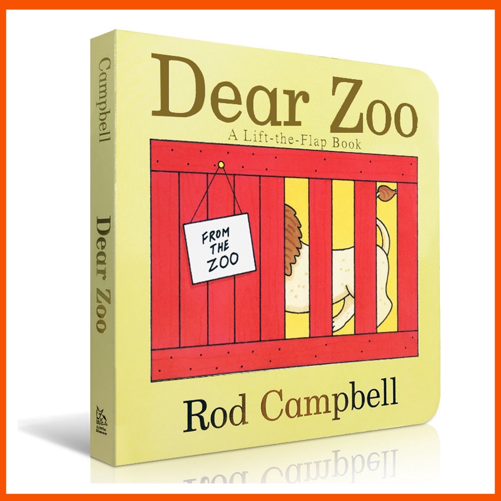 Dear Zoo: หนังสือยกพนัง (หนังสือกระดาน) โดย Rod Campbell หนังสือภาพภาษาอังกฤษ สําหรับเด็ก