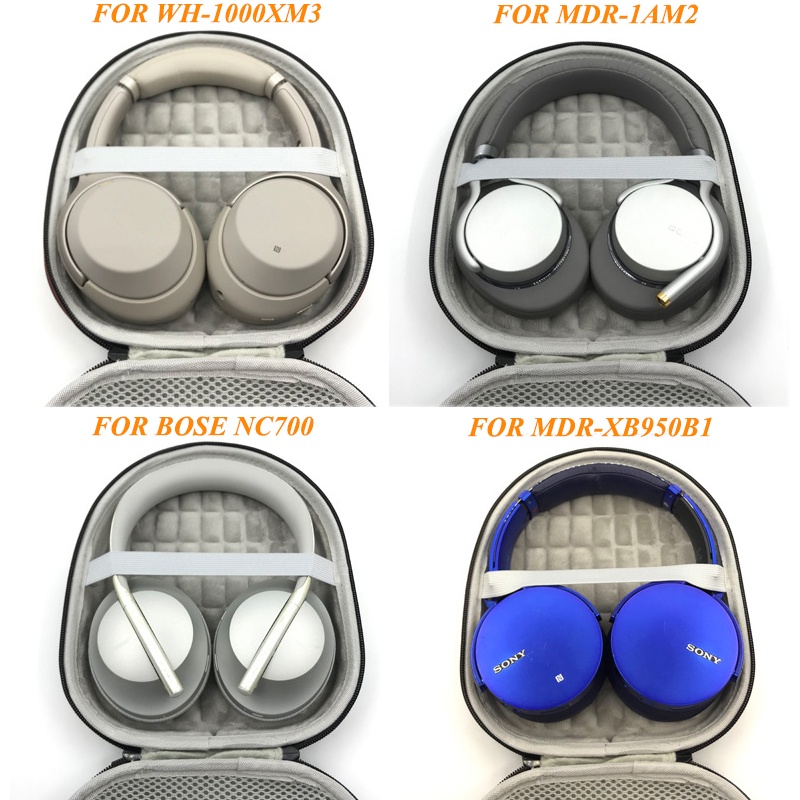 กระเป๋าเคส EVA แบบแข็ง สําหรับหูฟัง Sony WH-CH720N WH-CH710N CH700N WH-1000XM3 XM4