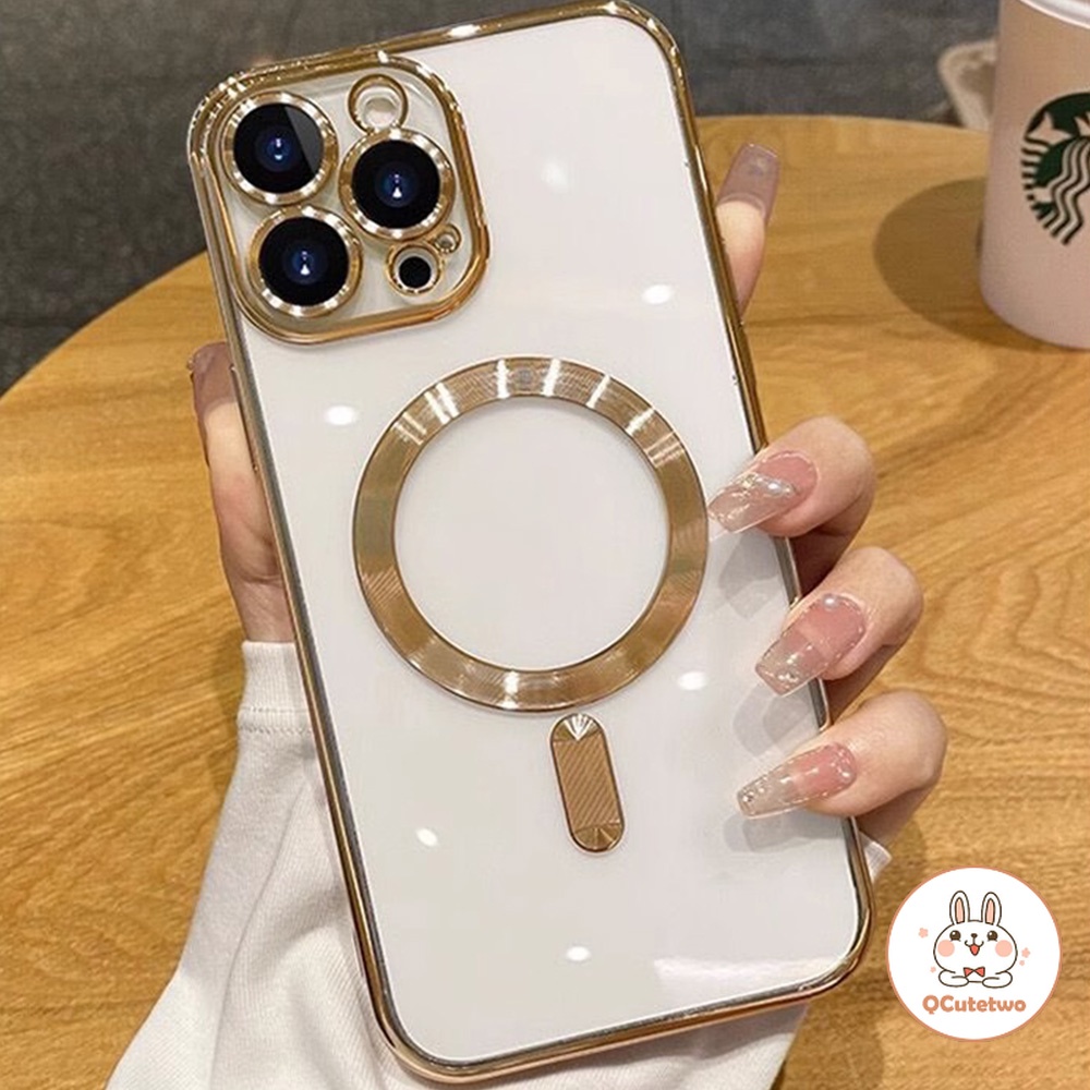 ความรู้สึกโลหะเคสโทรศัพท์แม่เหล็กสําหรับ ไอโฟน 14 13 12 16 11 15 มือโปร สูงสุด ไร้สายชาร์จป้องกันสิ่งสกปรกนุ่มโทรศัพท์ฝาหลัง