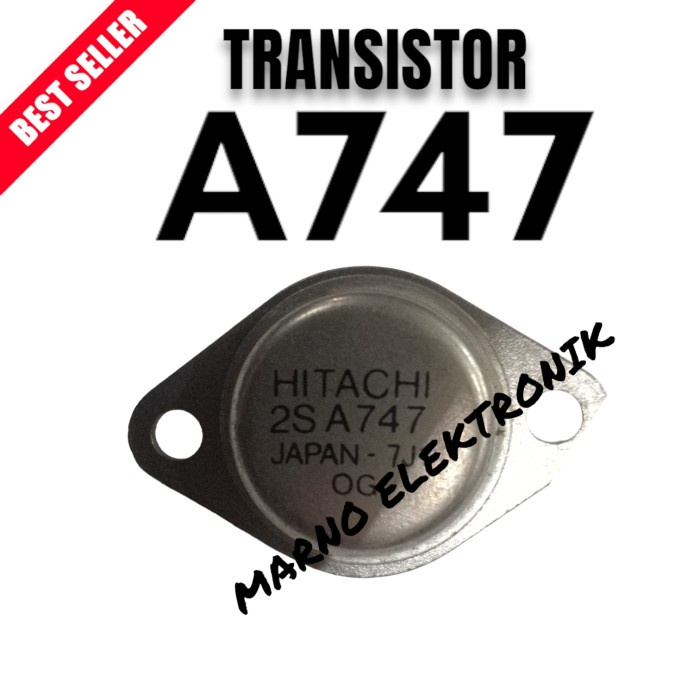 ทรานซิสเตอร์ TR ROUND JENGKOL A 747 A747 A-747 ORIGINAL PART TOOL ELECTRO