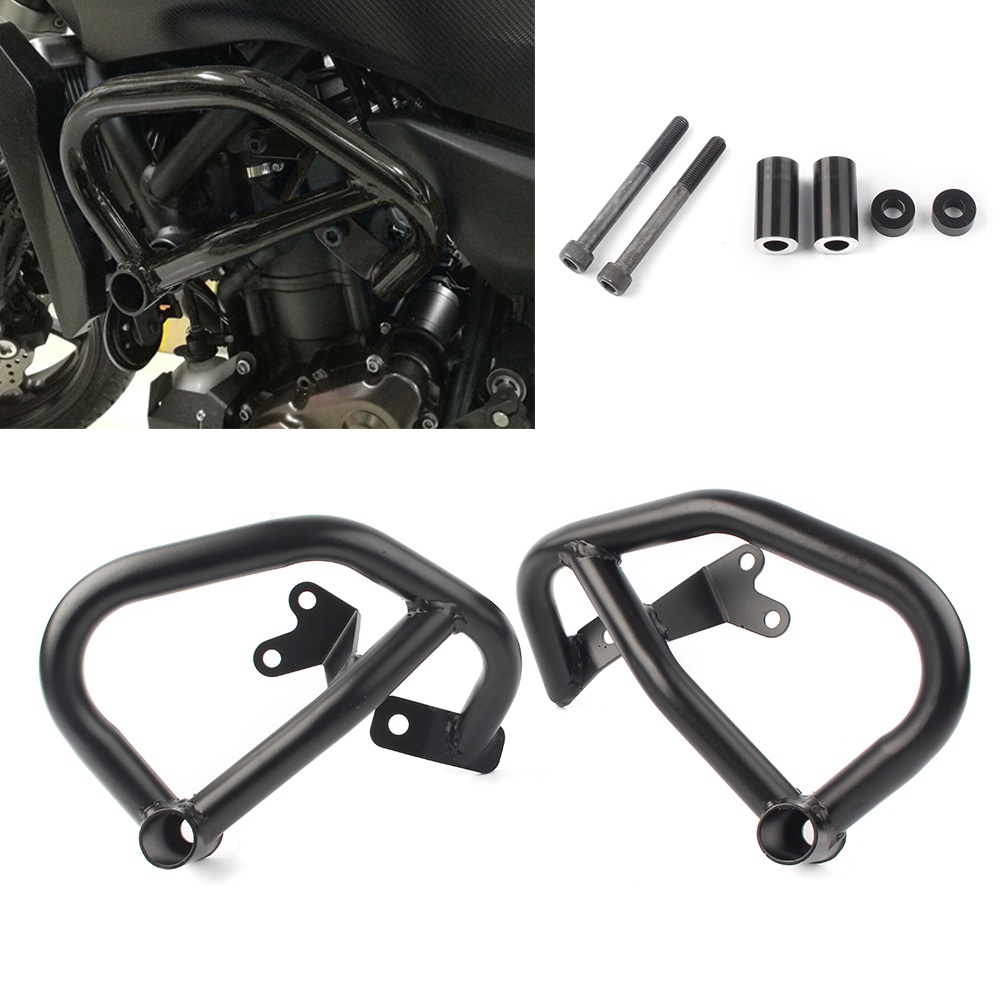 กรอบป้องกันเครื่องยนต์รถจักรยานยนต์ สําหรับ Yamaha MT07 MT-07 XSR700 FZ07 FZ-07 2016-2023 2024 Tracer 700 7 GT