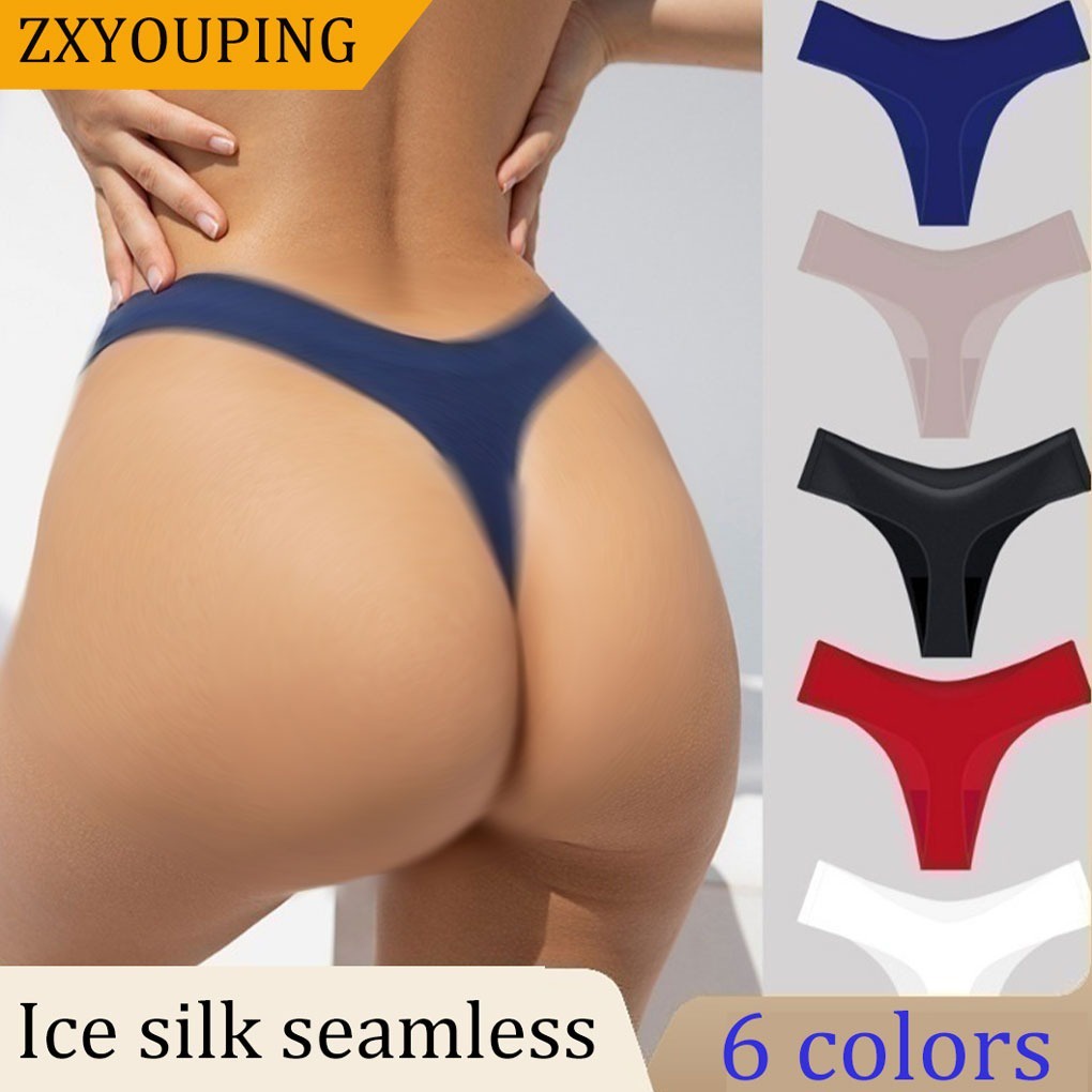 Zxyouping กางเกงชั้นใน บิกินี่ เอวต่ํา ไร้รอยต่อ ใส่สบาย เซ็กซี่ สําหรับผู้หญิง ใส่ออกกําลังกาย เล่นกีฬา