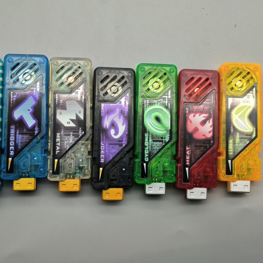 Kamen rider W DX Memory Masked rider double Henshin Belt Lost driver Gaia Memories Joker Cyclone Ete