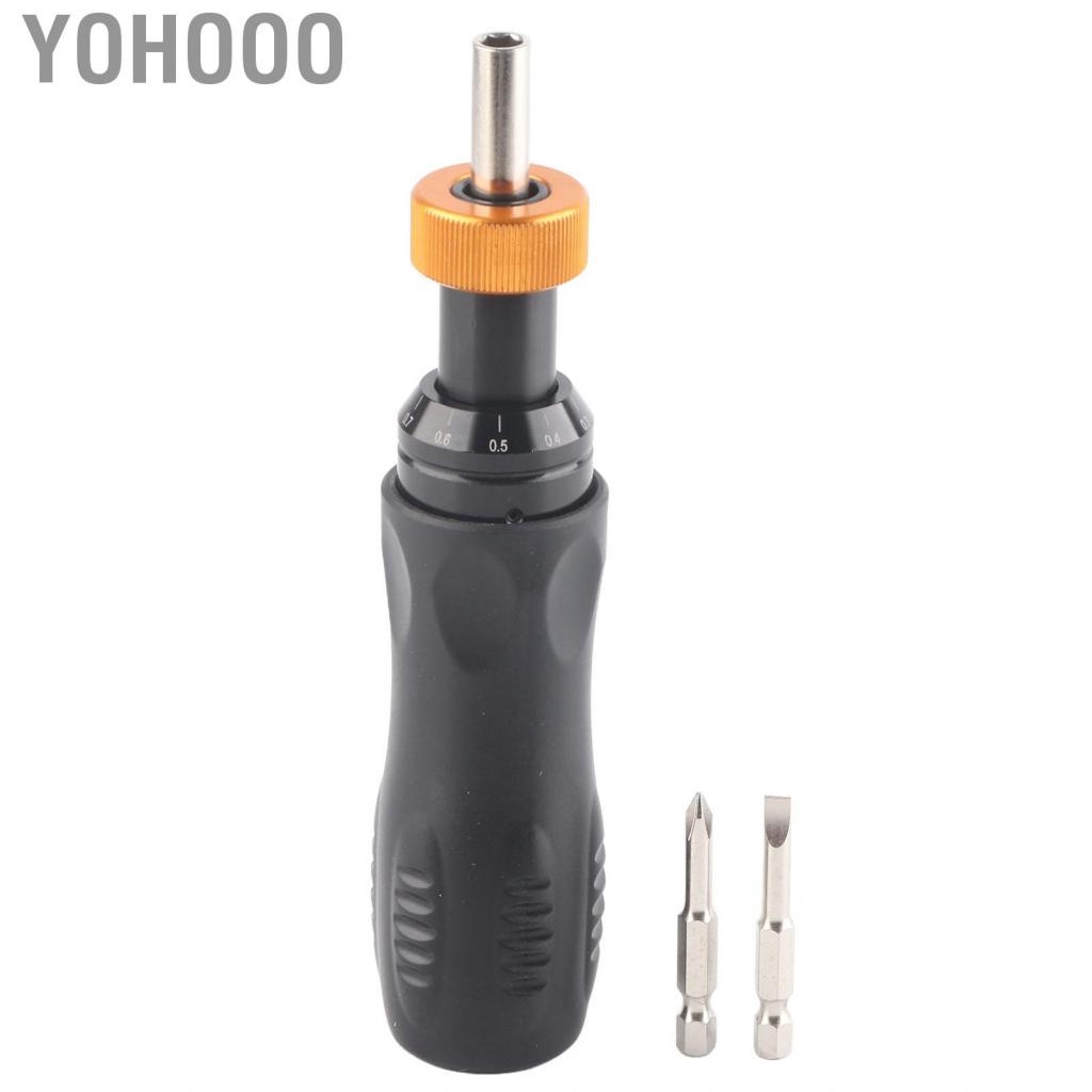 Yohooo Alloy High Maintenance Tool 1‑6 (N.m) Torque Screwdriver With Bit HAN