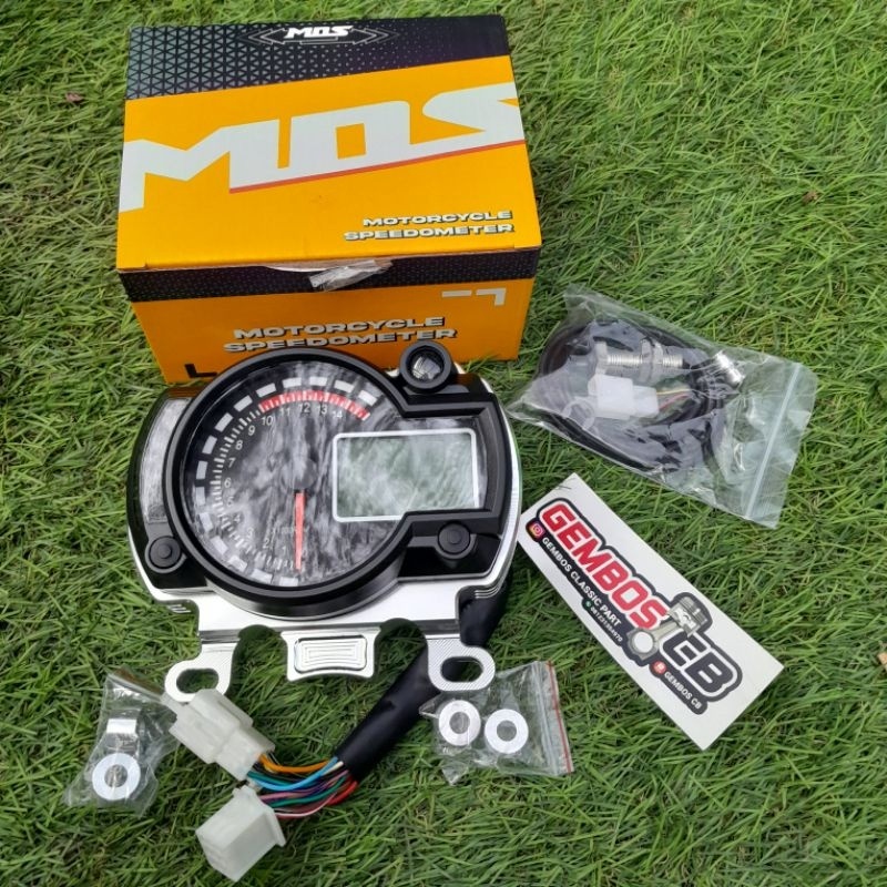 มาตรวัดความเร็ว Speedometer RX 2N speedo RX02 ชุดวงเล็บ pangkon spido copy cnc pnp skok ninja