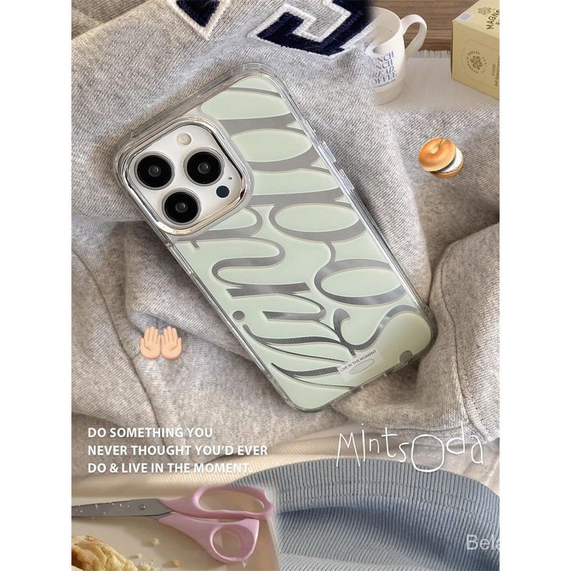 Fvqp เคสป้องกันโทรศัพท์มือถือ แบบนิ่ม ลายตัวอักษรภาษาอังกฤษ สําหรับ iPhone 15 14 13 12PROMAX 11 xr