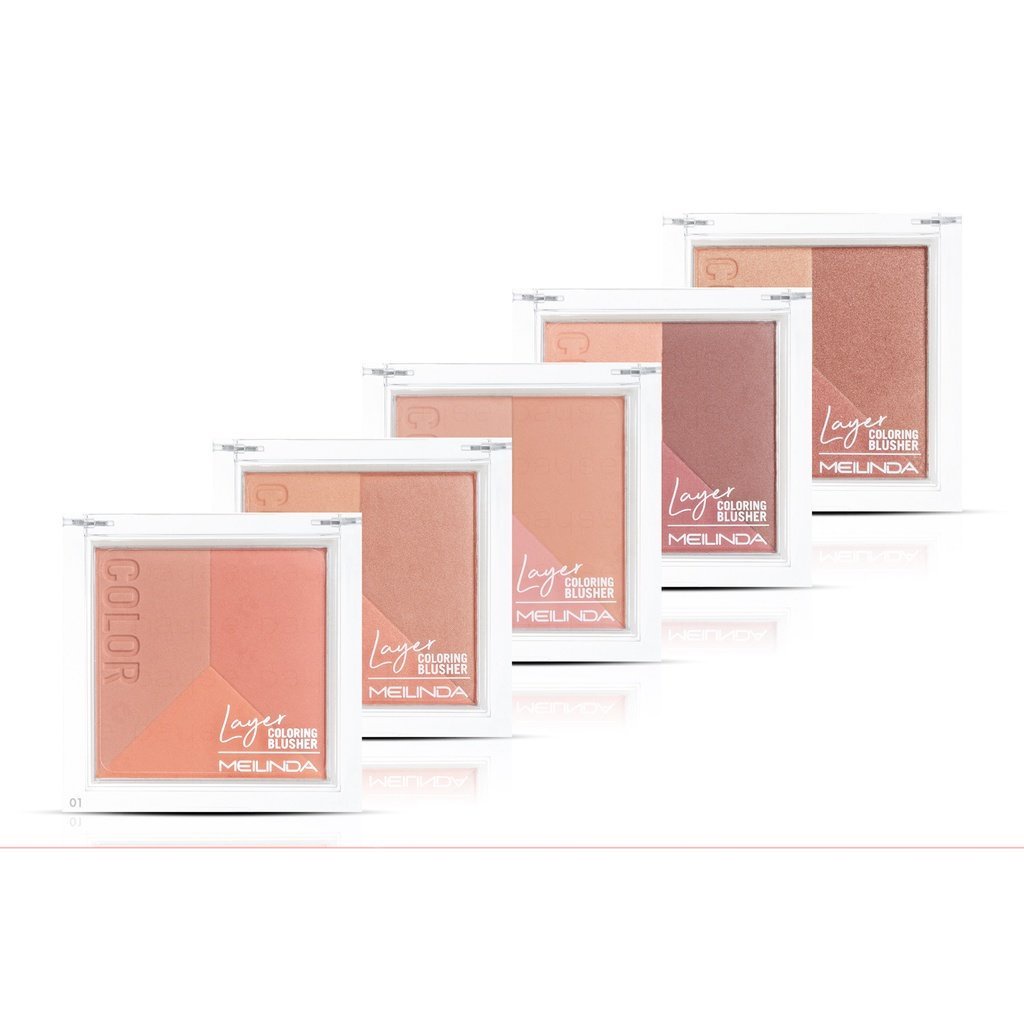 ของแท้·ส่งด่วน·ถูก Mei Linda Layer Coloring Blusher #MC5081 : meilinda เมลินดา คัลเลอร์ริ่ง บลัชออน ปัดแก้ม dayse