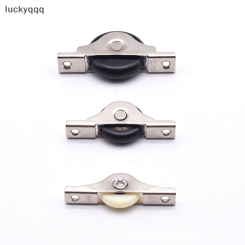 Luckyqqq ล้อเลื่อนประตูบานเลื่อน เหล็ก ร่องแบริ่ง ไนล่อน รอก ตู้เสื้อผ้า ล้อเลื่อน ล้อประตูเฟอร์นิเจอร์ อุปกรณ์ฮาร์ดแวร์อย่างดี