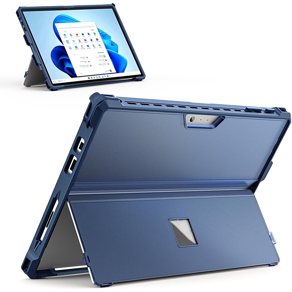เคส MoKo ทนทาน พร้อมขาตั้ง และที่ใส่ปากกา สําหรับ Microsoft Surface Pro 7 Plus Pro7 Pro 6 Pro 5 Pro 4 LTE