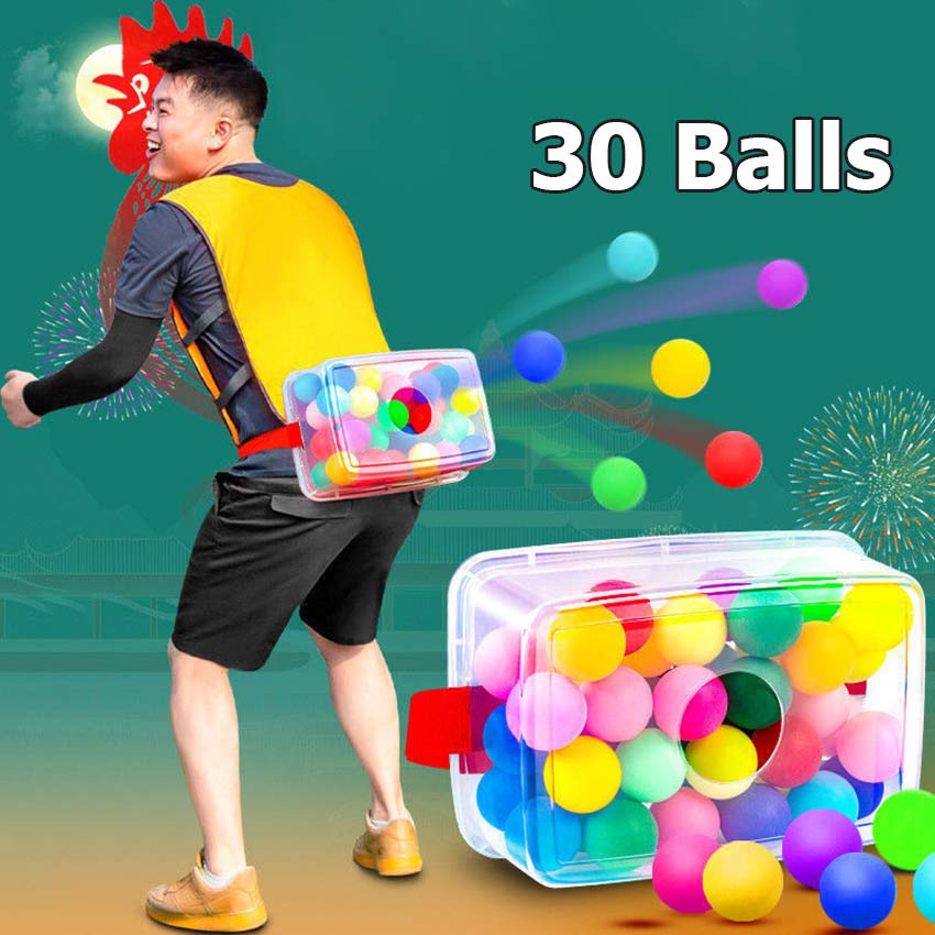 ชุดเกมชิงช้า เขย่าลูกบอล ชิงช้าลูกบอล 30ลูก เกิมกลางแจ้ง - รูปที่ 5