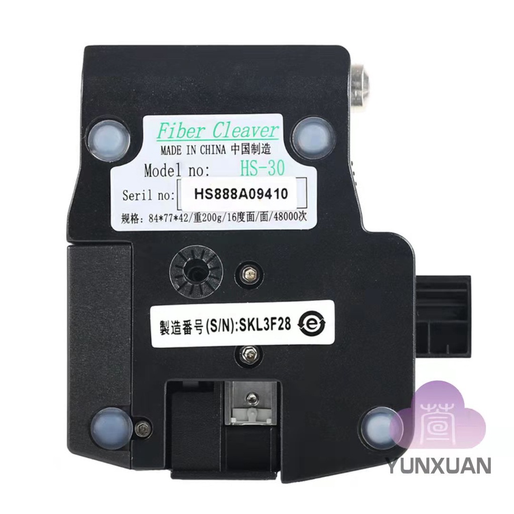 ความแม่นยําสูง HS-30 Optical Fiber Cleaver เครื่องตัดไฟเบอร์ออปติก Comparable สําหรับ Fujikura Fiber Cleaver CT-30 - รูปที่ 6