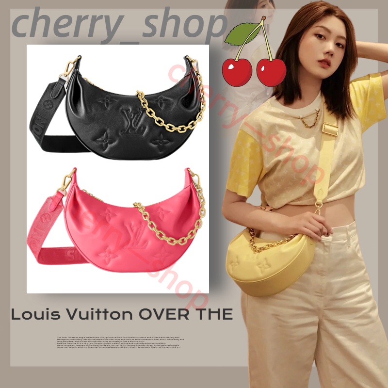 หลุยส์วิตตอง Louis Vuitton OVER THE MOON Bagผู้หญิง/กระเป๋าใต้วงแขน/กระเป๋าถือ/LV BAG