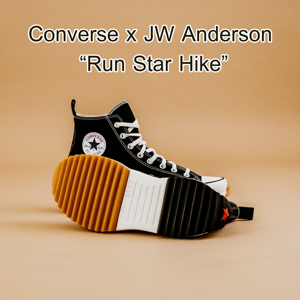 [สินค้าพร้อมส่ง] Converse x JW Anderson Run Star Hike การันตีของแท้ 100% รองเท้า sports
