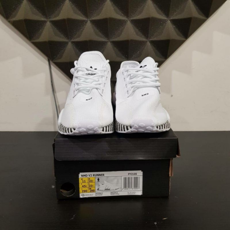 SEPATU ADIDAS NMD R1 V2 DAZZLE CAMO WHITE PREMIUM ORIGINAL แฟชั่น