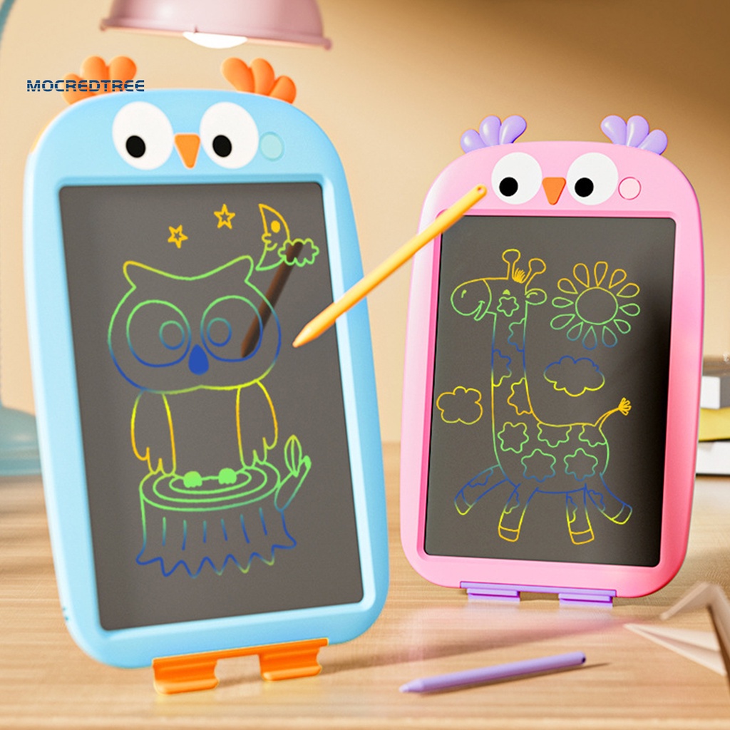 กระดานวาดเขียน LCD 12 นิ้ว สีสันสดใส ของเล่นสําหรับเด็กวัยหัดเดิน กระดานเขียนอิเล็กทรอนิกส์