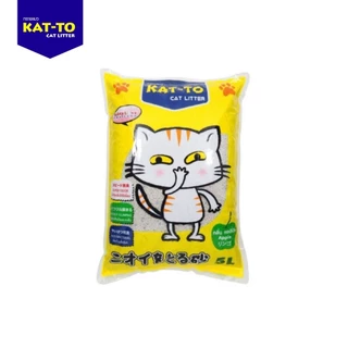 ทรายแมว KAT-TO แคทโตะ ทรายแมว เบนโทไนต์ Katto ขนาด 10 ลิตร