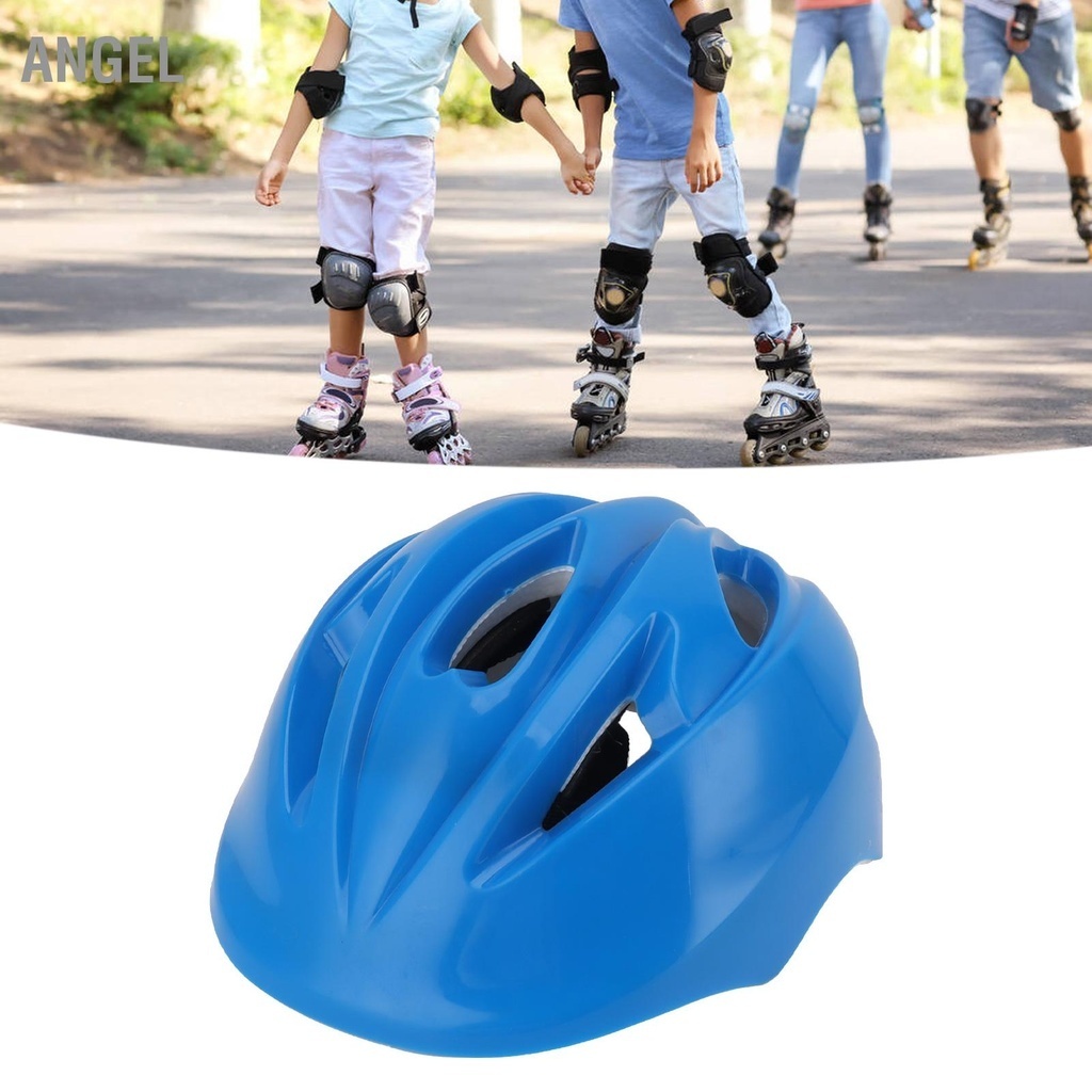 ANGEL Kids Bike Helmet Set Knee Elbow Pads Arm Guard Protective Gear for Roller Skating Scooter