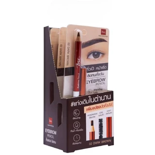 ดินสอเขียนคิ้ว บีเอสซี อาย บราวน์ เพ็นซิล BSC EYEBROW PENCIL N2 สีน้ำตาลเข้ม Women เครื่องสำอาง