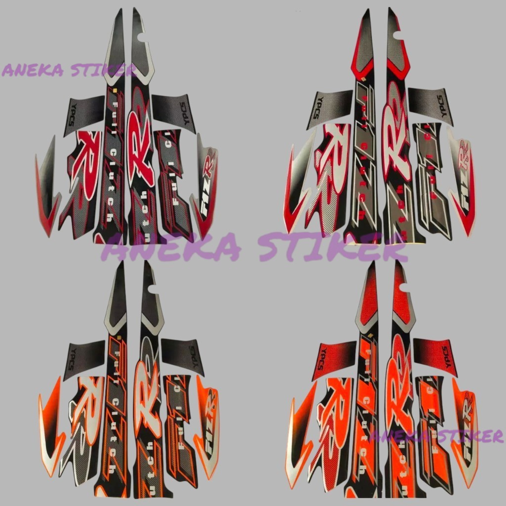 Yamaha F1ZR fizr fiz r f1 zr 2001 2002 ตัวมาตรฐาน Striping สติ๊กเกอร์