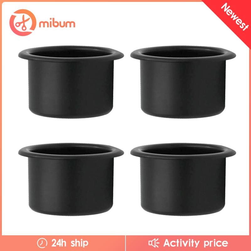 [Mibum] 4 ชิ้นโซฟาโซฟาที่เท้าแขนที่วางแก้วเรือยอชท์ที่วางเครื่องดื่มนั่ง 85 มม. Dia.