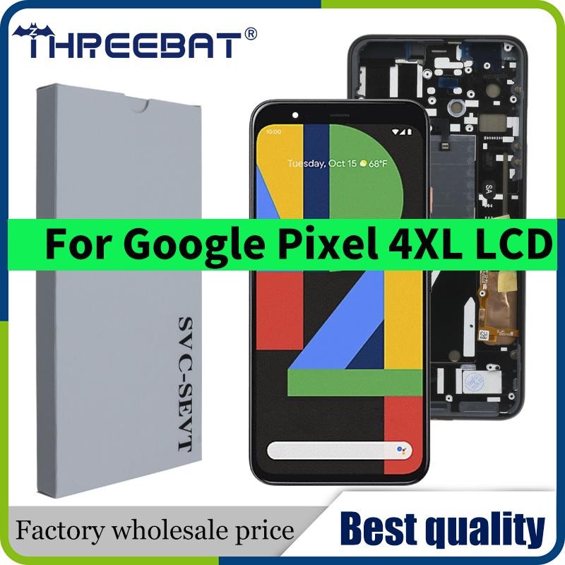 6.3 "POLED 90Hz สําหรับ Google Pixel 4XL GA01182-US หน้าจอ LCD Touch Digitizer สําหรับ Pixel 4 XL G0