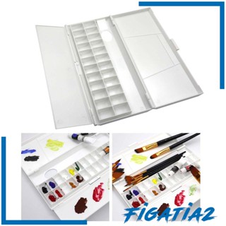 [Figatia2] กล่องเก็บสีเปล่า 24 ช่อง พร้อมฝาปิด