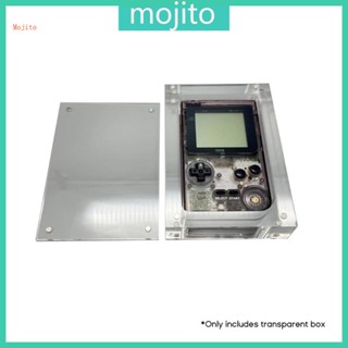 Mojito กล่องเก็บของ แบบแม่เหล็กอะคริลิคใส อุปกรณ์เสริม สําหรับเกมคอนโซล GBP