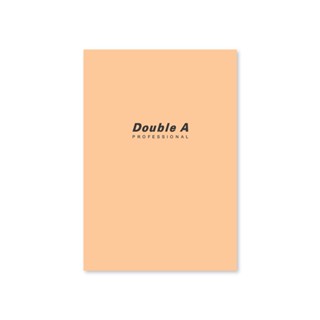 Double A สมุดปกอ่อน B5 70g. 26แผ่น ส้ม   Professional