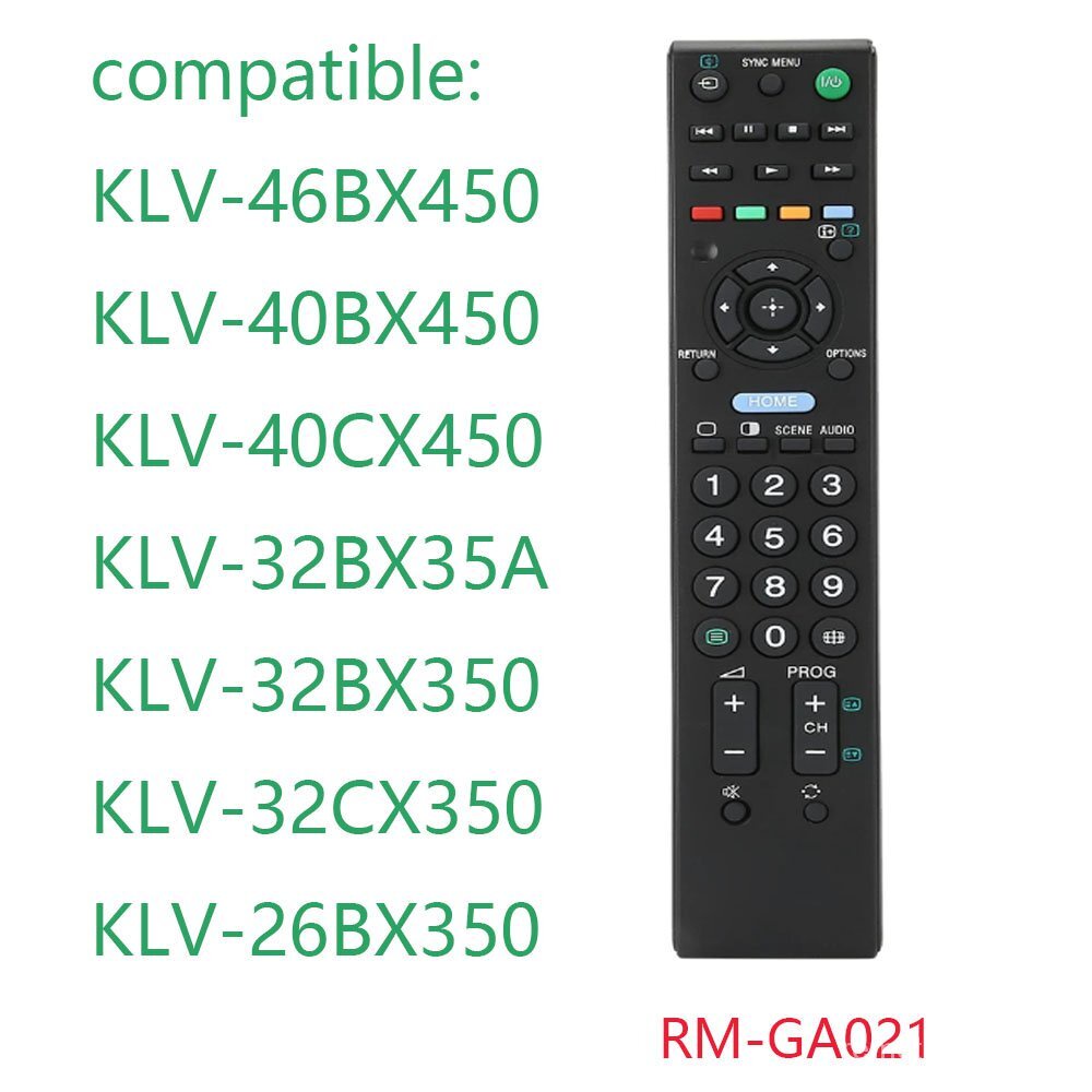 เปลี่ยนใหม่ LCD TV สําหรับรีโมทคอนโทรล RM-GA021 รุ่น KLV-46BX450 KLV-40BX450 LV-40CX450 KLV-32BX35A 