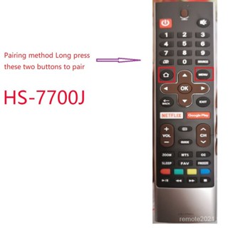 ใหม่ ของแท้ รีโมตคอนโทรล สําหรับ Skyworth Voice Android Smart TV Coocaa HS-7700J HS7700 HS-7700J-00 HS7700J00 HS-7700J HS7700J Coocaa S5G series G2 G2A G6 series XA8000 series U2A s