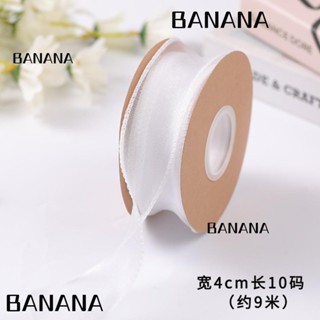 Banana1 ริบบิ้นผ้าชีฟอง 30 หลา กว้าง 1.5 นิ้ว 3 สี DIY สําหรับงานแต่งงาน